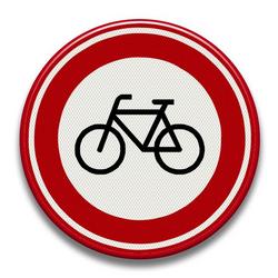  Verkeersbord RVV - C14 Gesloten voor fietsers